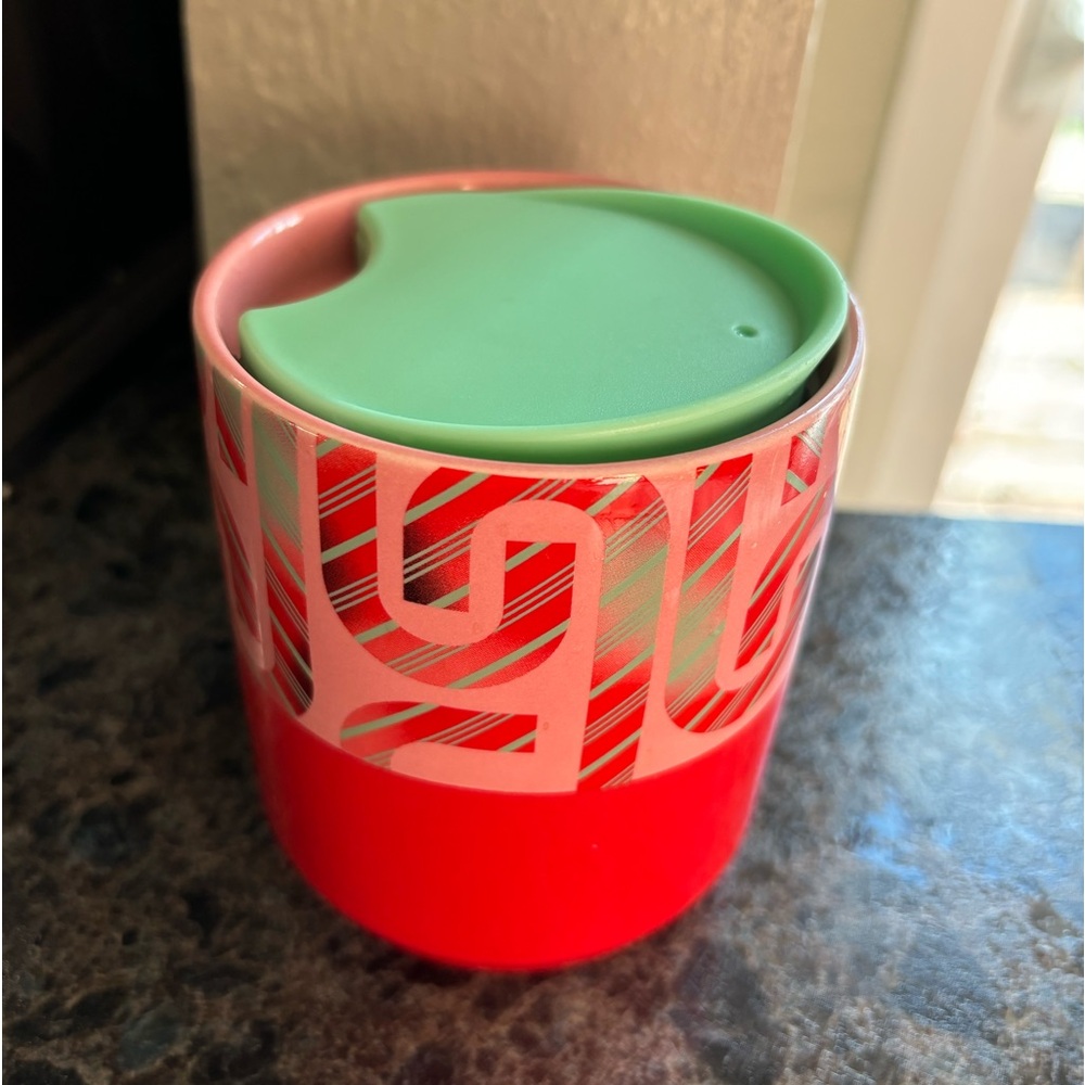 Candy cane Starbucks tumbler